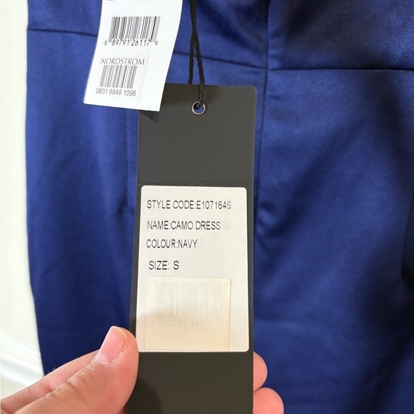 ELLIATT Camo Dress in Navy Size Small NWT - Picture 9 of 12